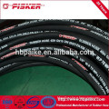 3/8'' Diameter Rubber Spiral Steel Wire Reinforced Rubber Hose For Machine